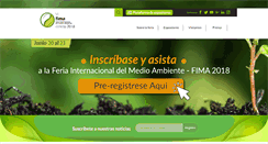 Desktop Screenshot of feriadelmedioambiente.com