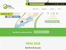 Tablet Screenshot of feriadelmedioambiente.com